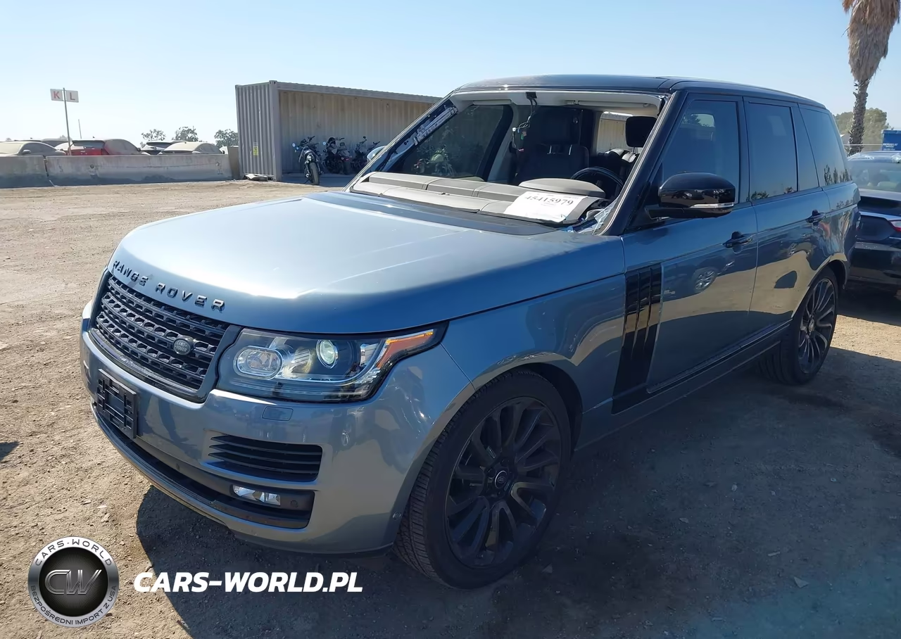 2017 Land Rover Range Rover 3.0L V6 Supercharged Hse VIN:SALGS2FV3HA372891 - 2