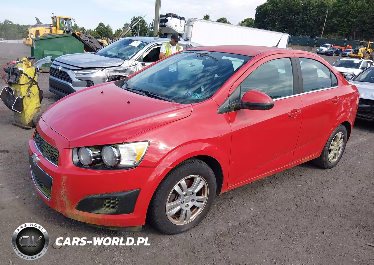 2012 Chevrolet Sonic 2Lt VIN:1G1JC5SHXC4208355 - 2