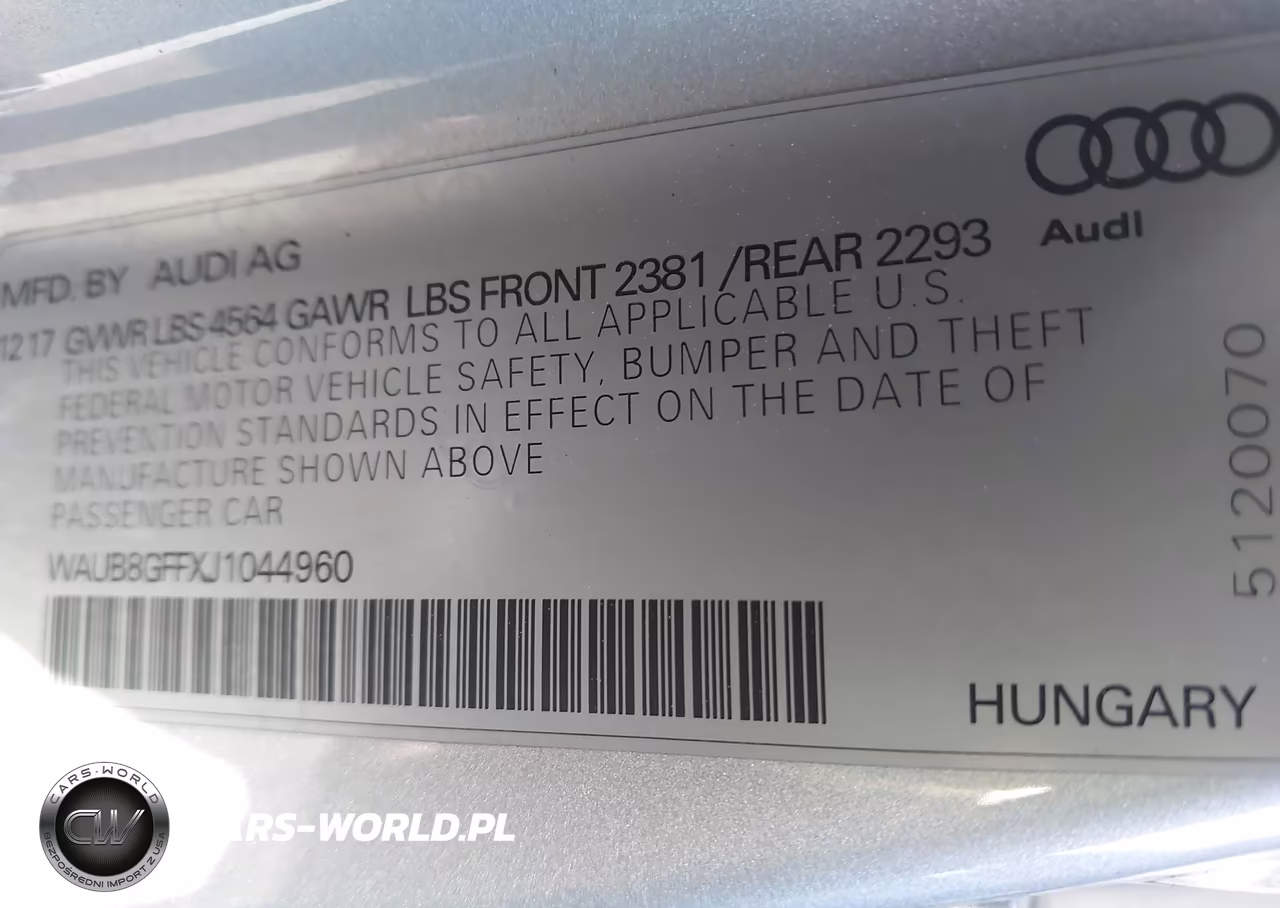 2018 Audi A3 2.0T Premium-2.0T Tech Premium VIN:WAUB8GFFXJ1044960 - 9