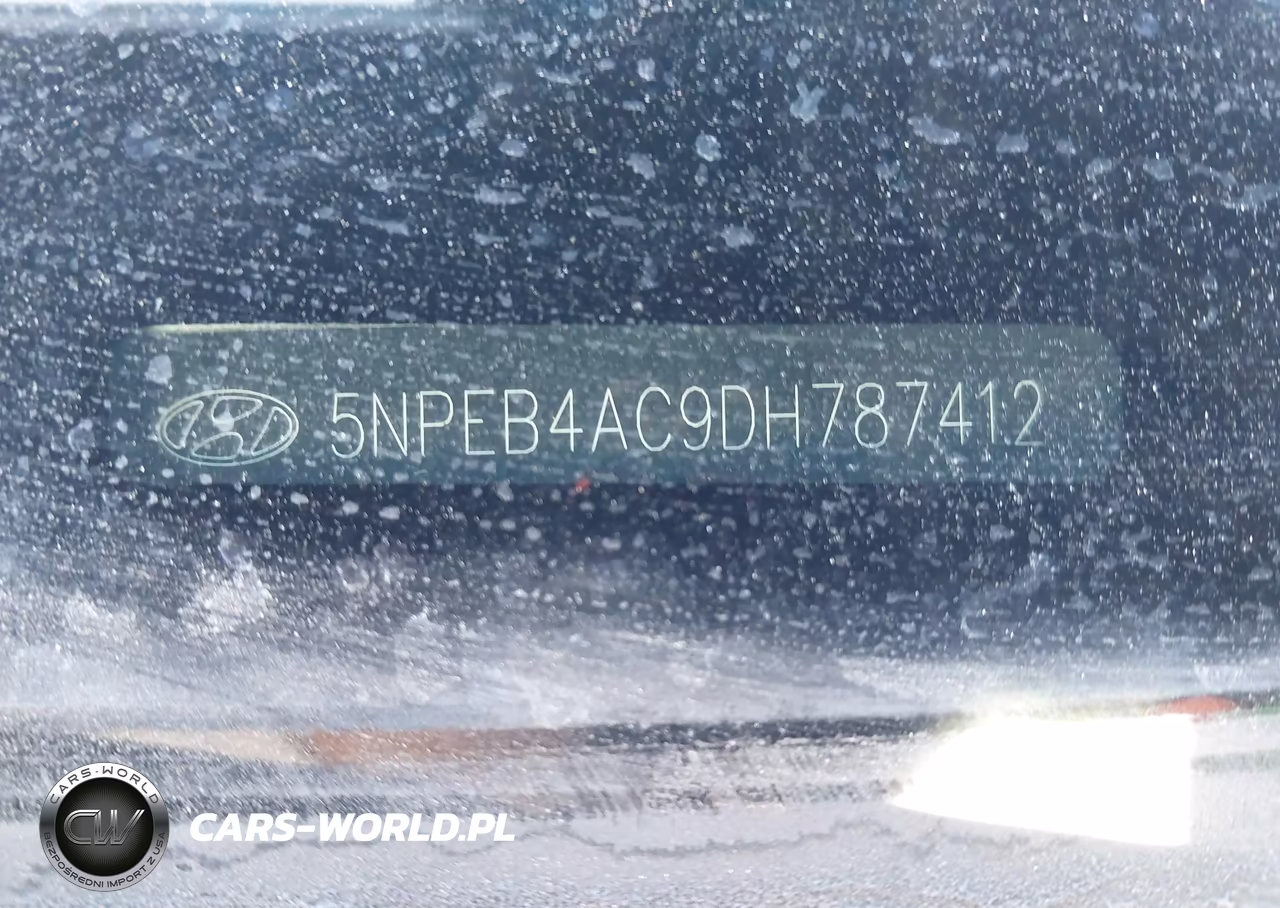 2013 Hyundai Sonata Gls VIN:5NPEB4AC9DH787412 - 11