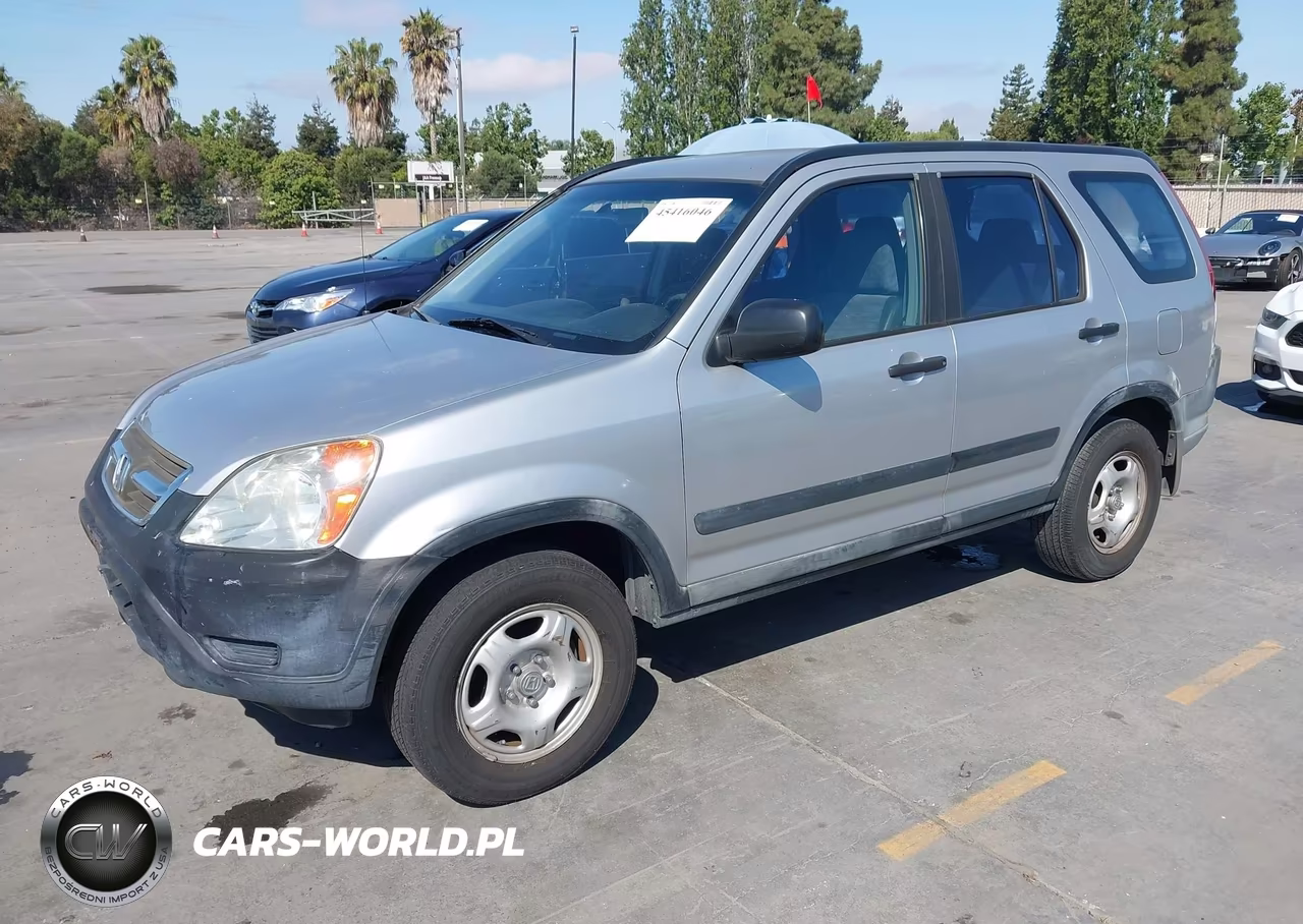 2002 Honda Cr-V Lx VIN:JHLRD68402C012241 - 2