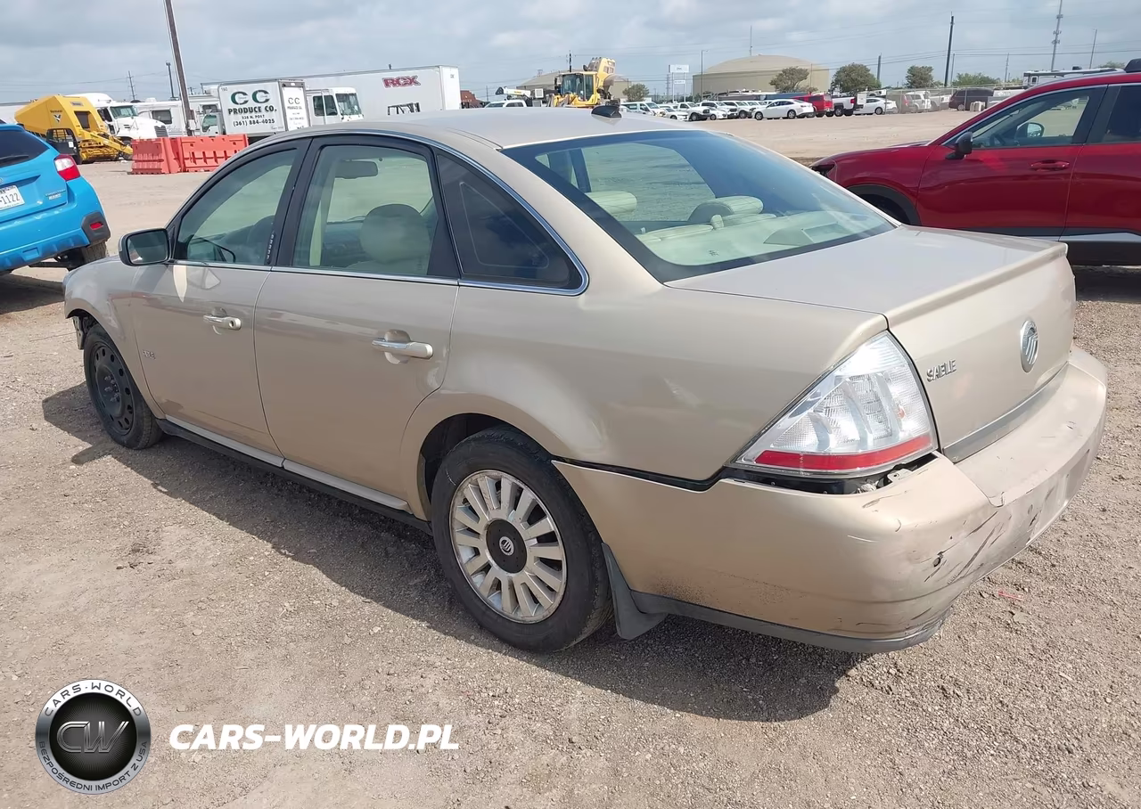 2008 Mercury Sable VIN:1MEHM40W38G616246 - 3
