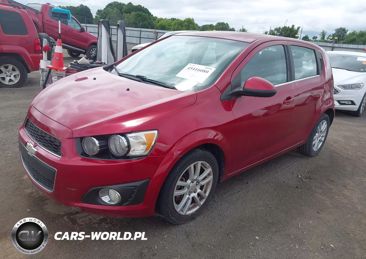 2013 Chevrolet Sonic Lt Auto VIN:1G1JC6SH9D4108819 - 2