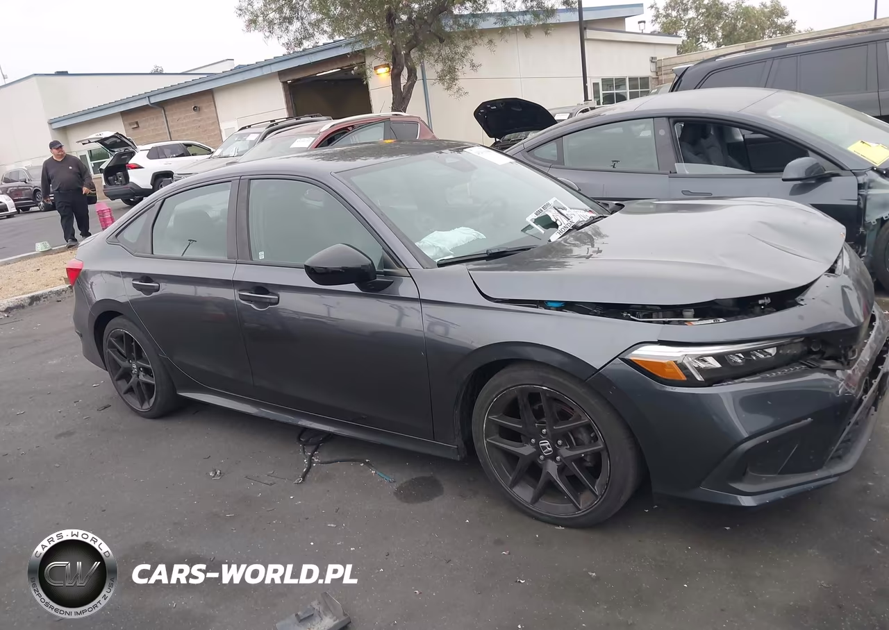 2022 Honda Civic Sport VIN:2HGFE2F59NH555446 - 14