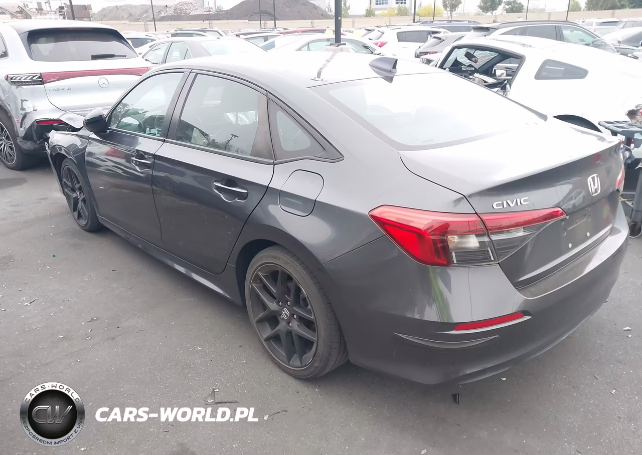 2022 Honda Civic Sport VIN:2HGFE2F59NH555446 - 3