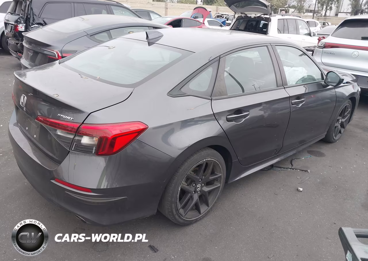 2022 Honda Civic Sport VIN:2HGFE2F59NH555446 - 4