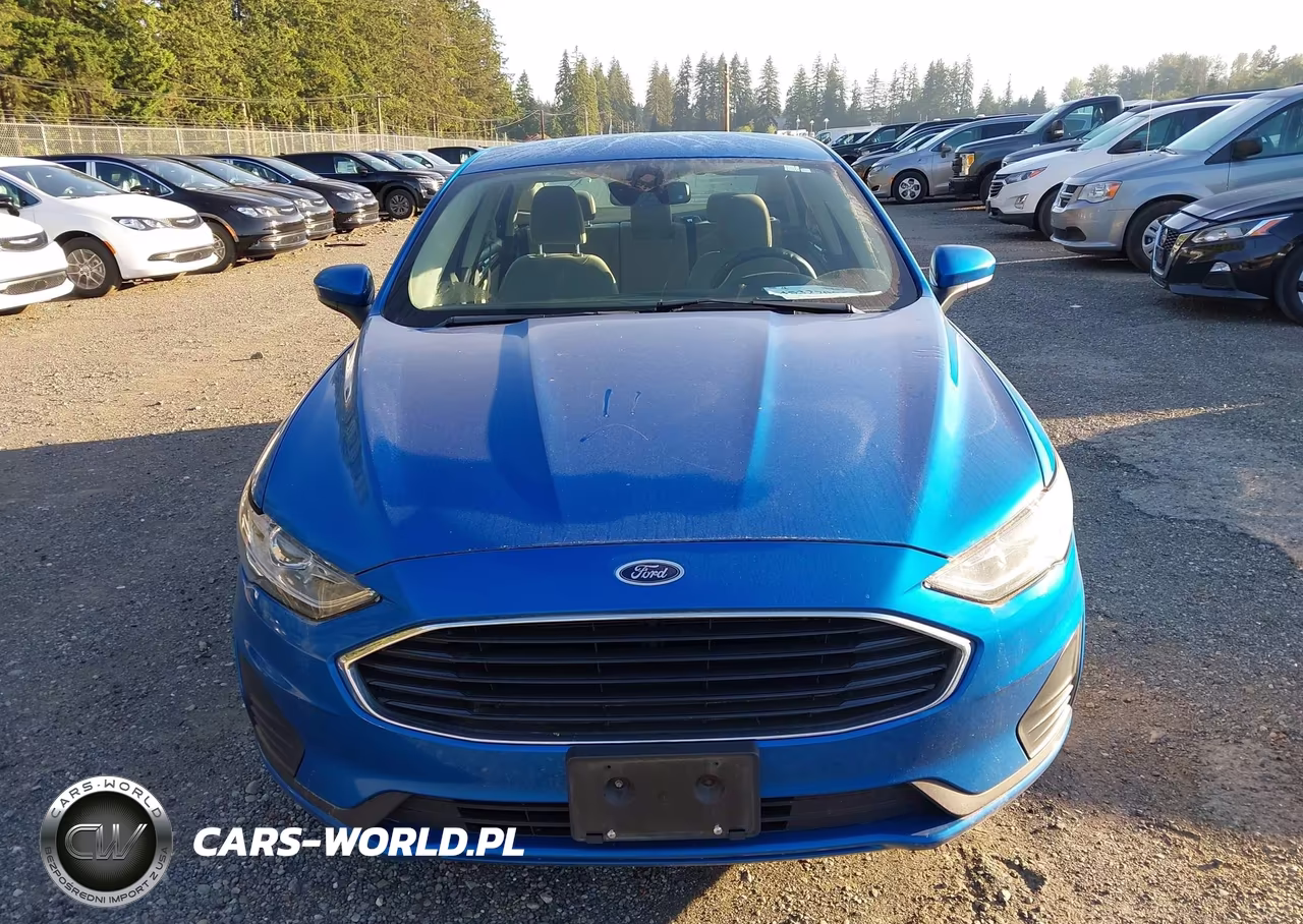 2020 Ford Fusion S VIN:3FA6P0G71LR201070 - 12