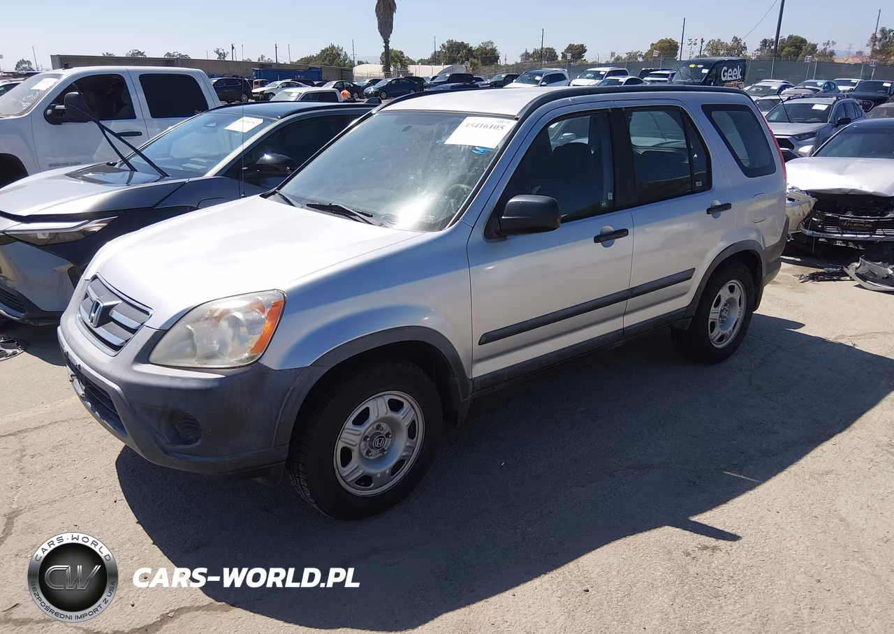 2006 Honda Cr-V Lx VIN:JHLRD78546C009055 - 2