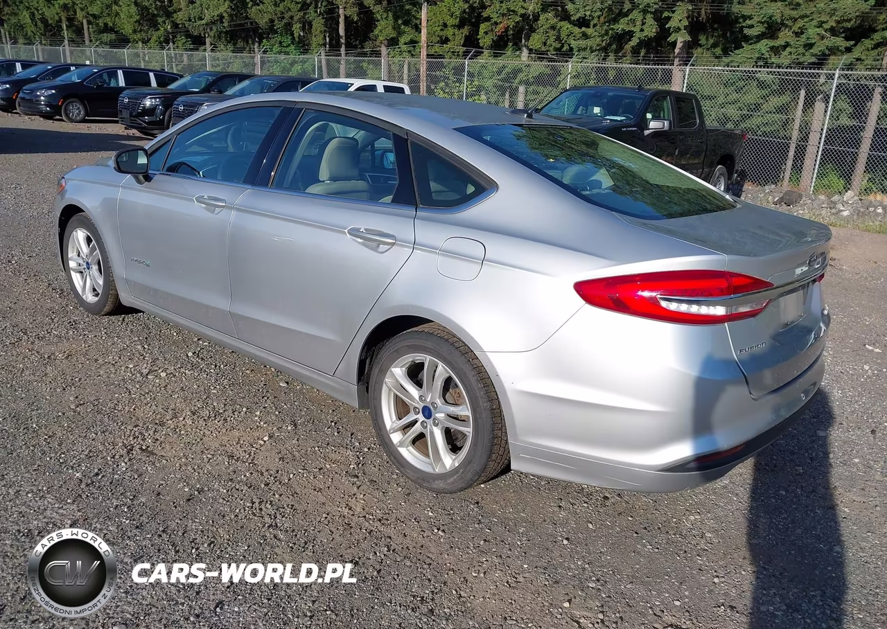 2018 Ford Fusion Hybrid S VIN:3FA6P0UU4JR243580 - 3