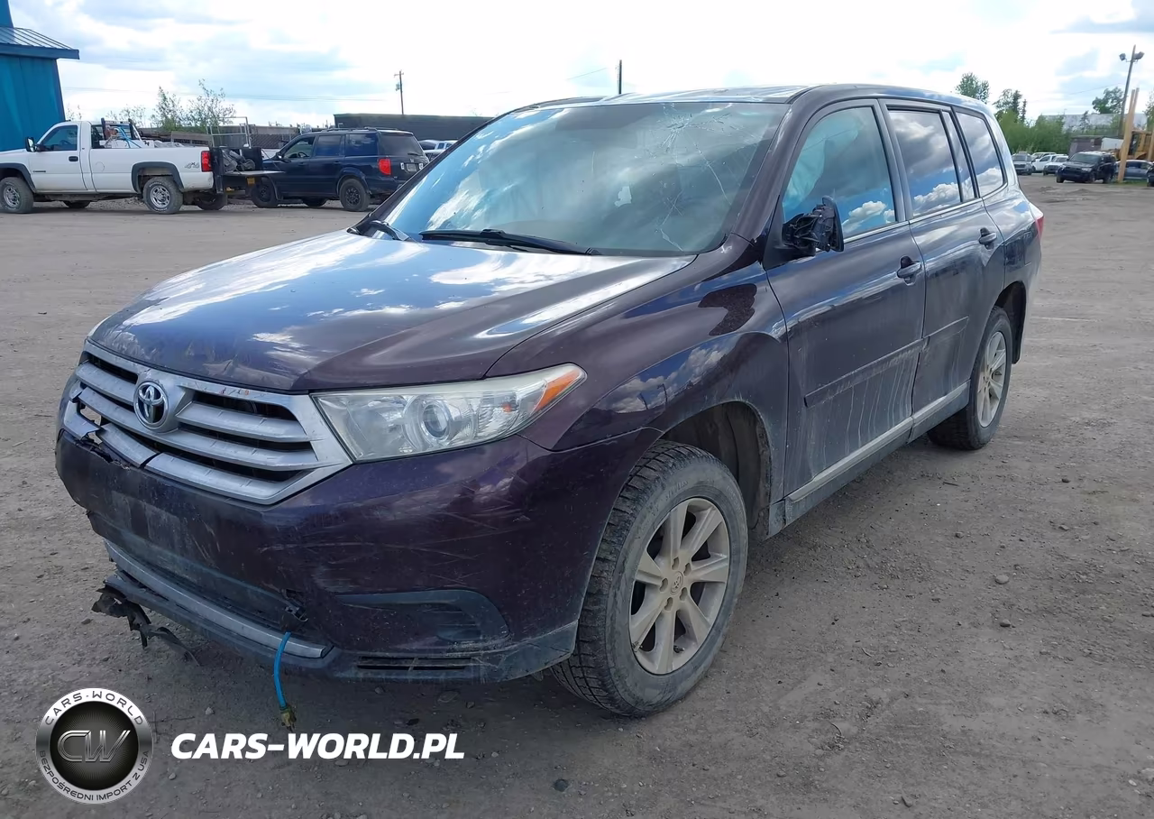 2013 Toyota Highlander Base V6 VIN:5TDBK3EH5DS205626 - 2