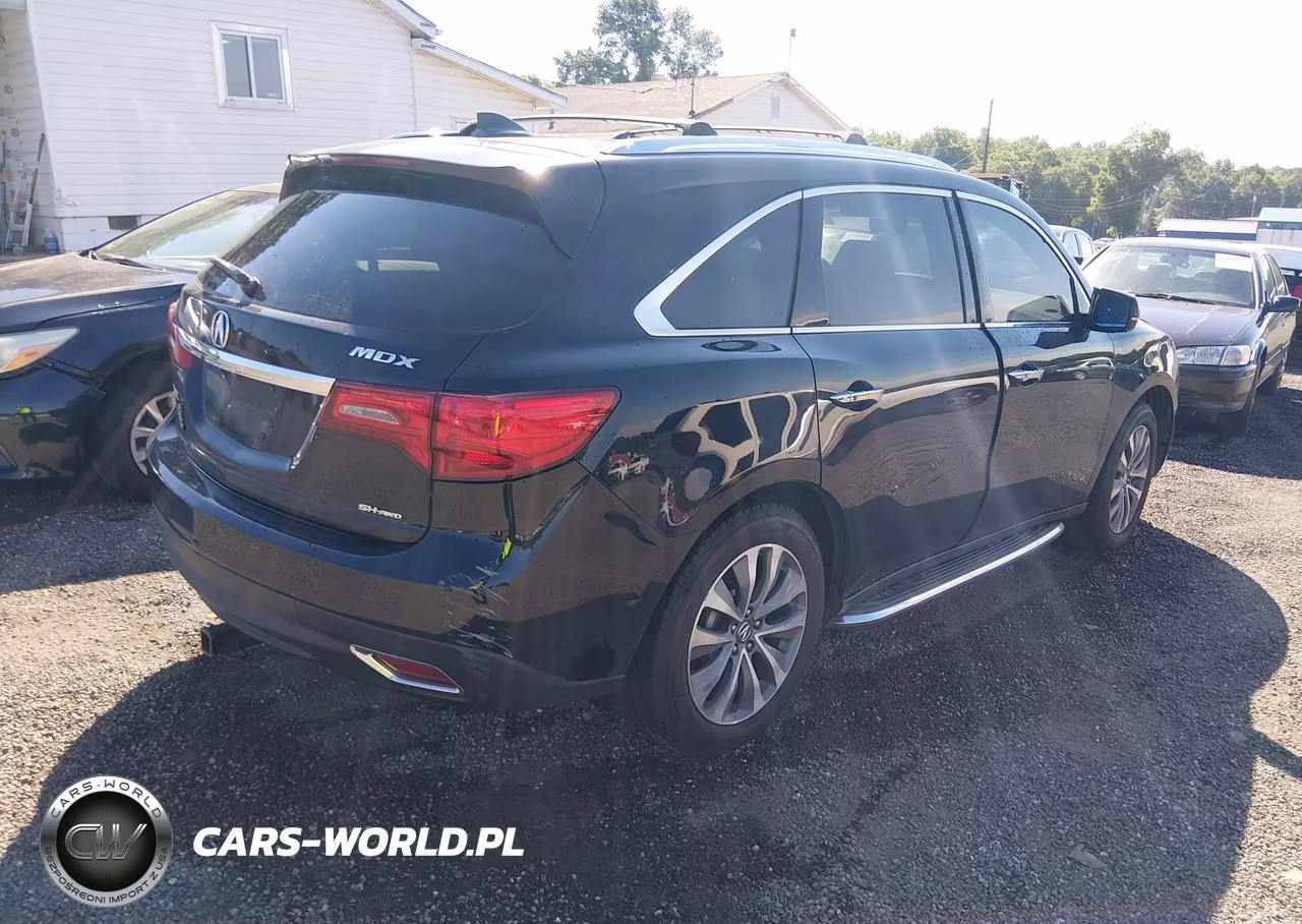 2016 Acura Mdx Technology Acurawatch Plus Packages-Technology Package VIN:5FRYD4H42GB008777 - 4