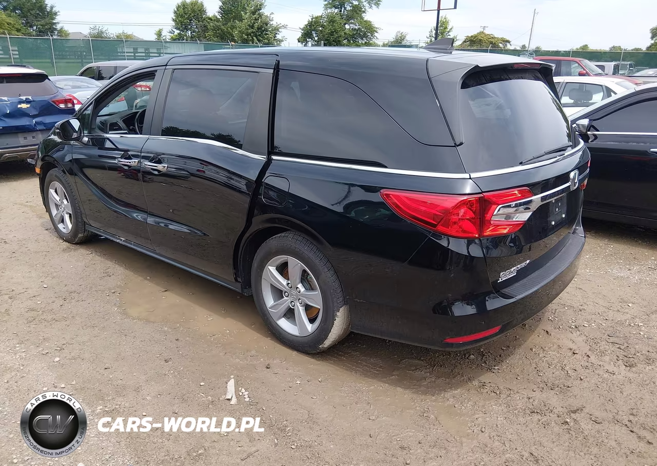 2020 Honda Odyssey Ex-L-Ex-L W-Navi Res VIN:5FNRL6H76LB012999 - 3