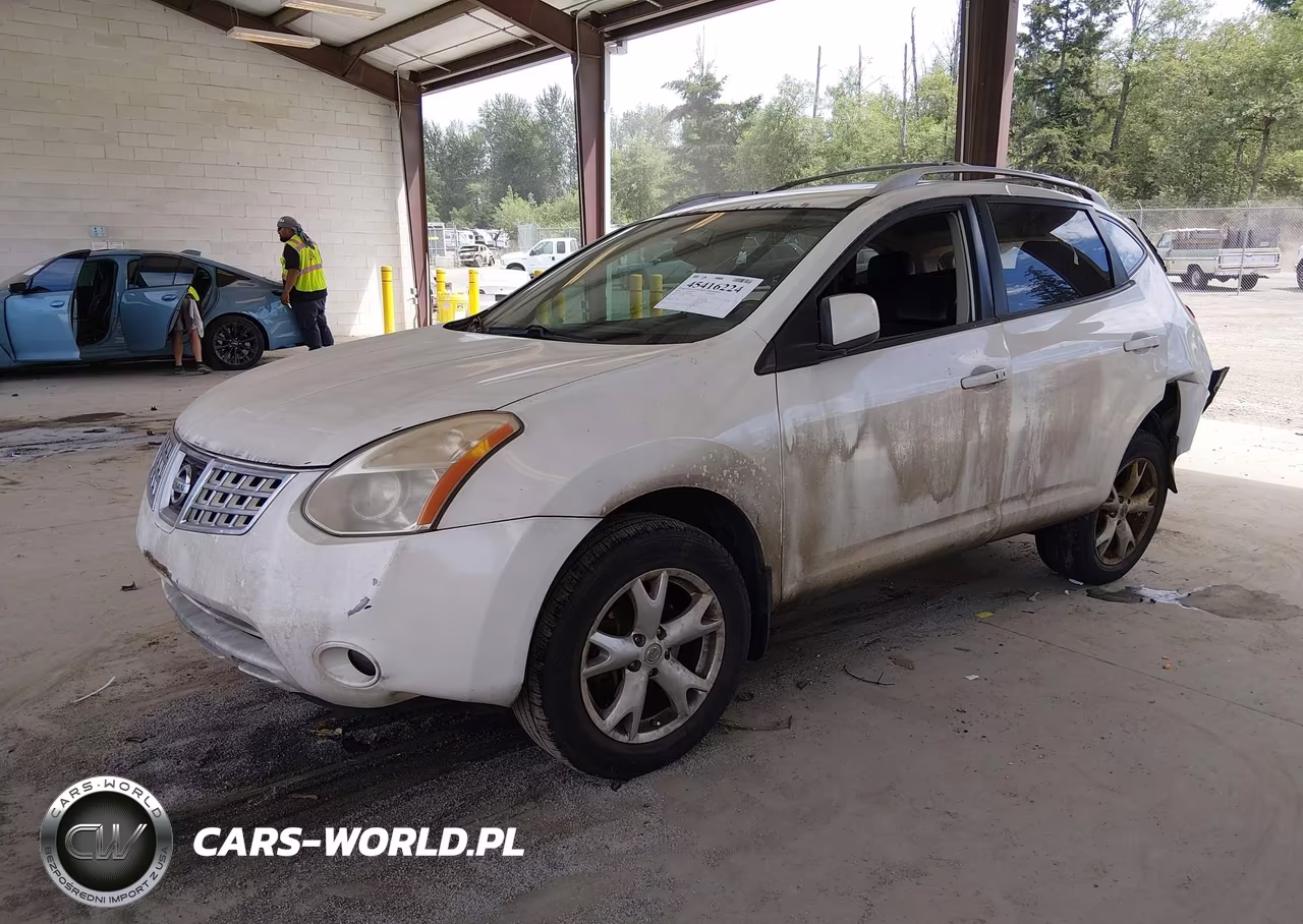 2008 Nissan Rogue Sl VIN:JN8AS58V58W115962 - 2