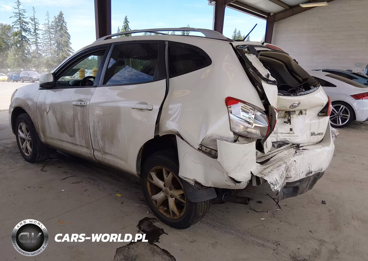 2008 Nissan Rogue Sl VIN:JN8AS58V58W115962 - 3