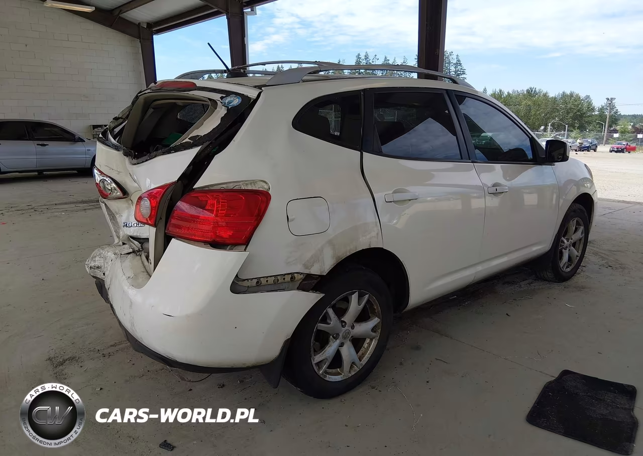 2008 Nissan Rogue Sl VIN:JN8AS58V58W115962 - 4