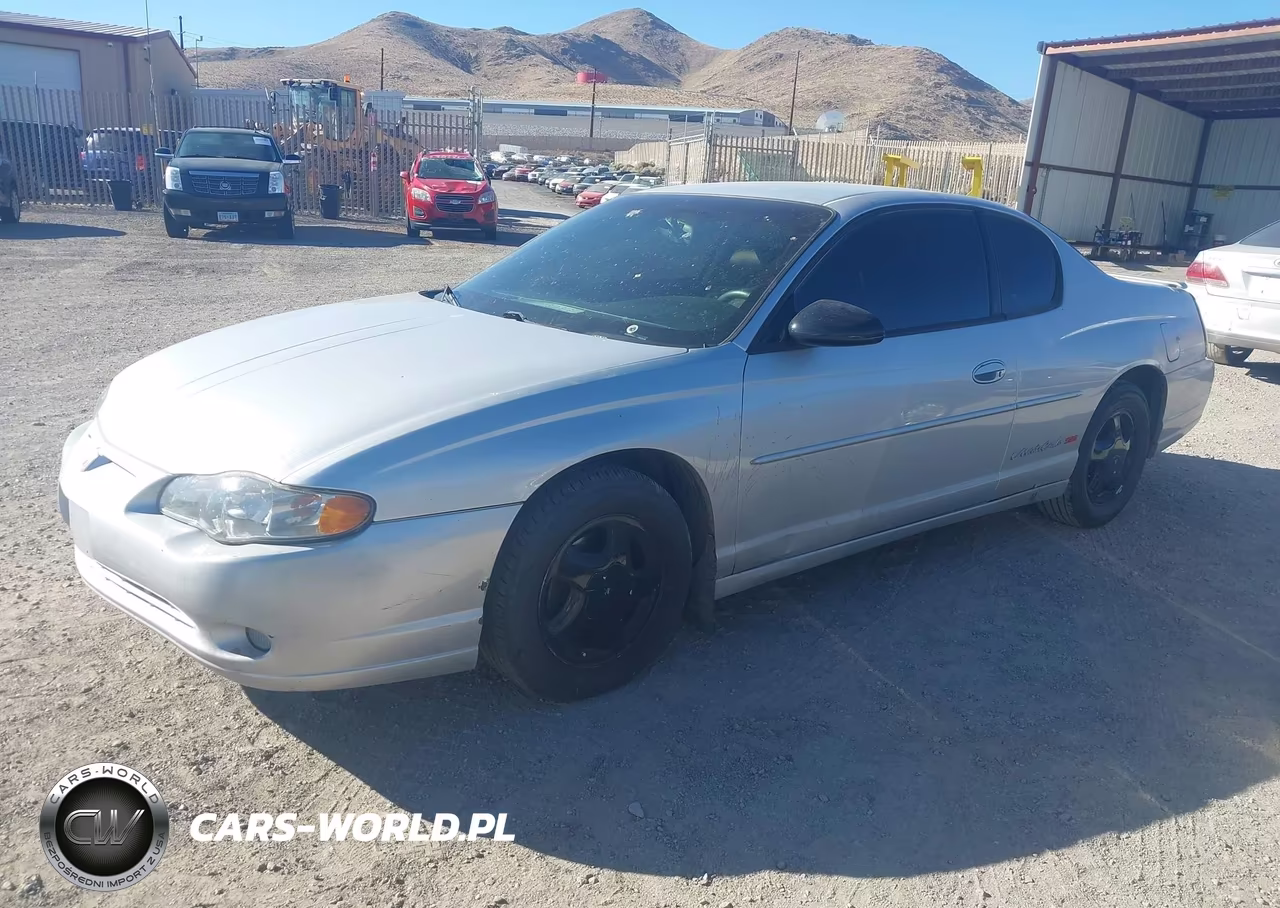 2002 Chevrolet Monte Carlo Ss VIN:2G1WX15K429137028 - 2