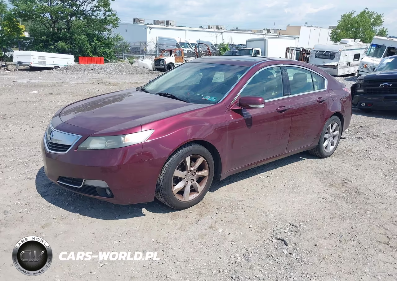 2013 Acura Tl 3.5 VIN:19UUA8F29DA008590 - 2