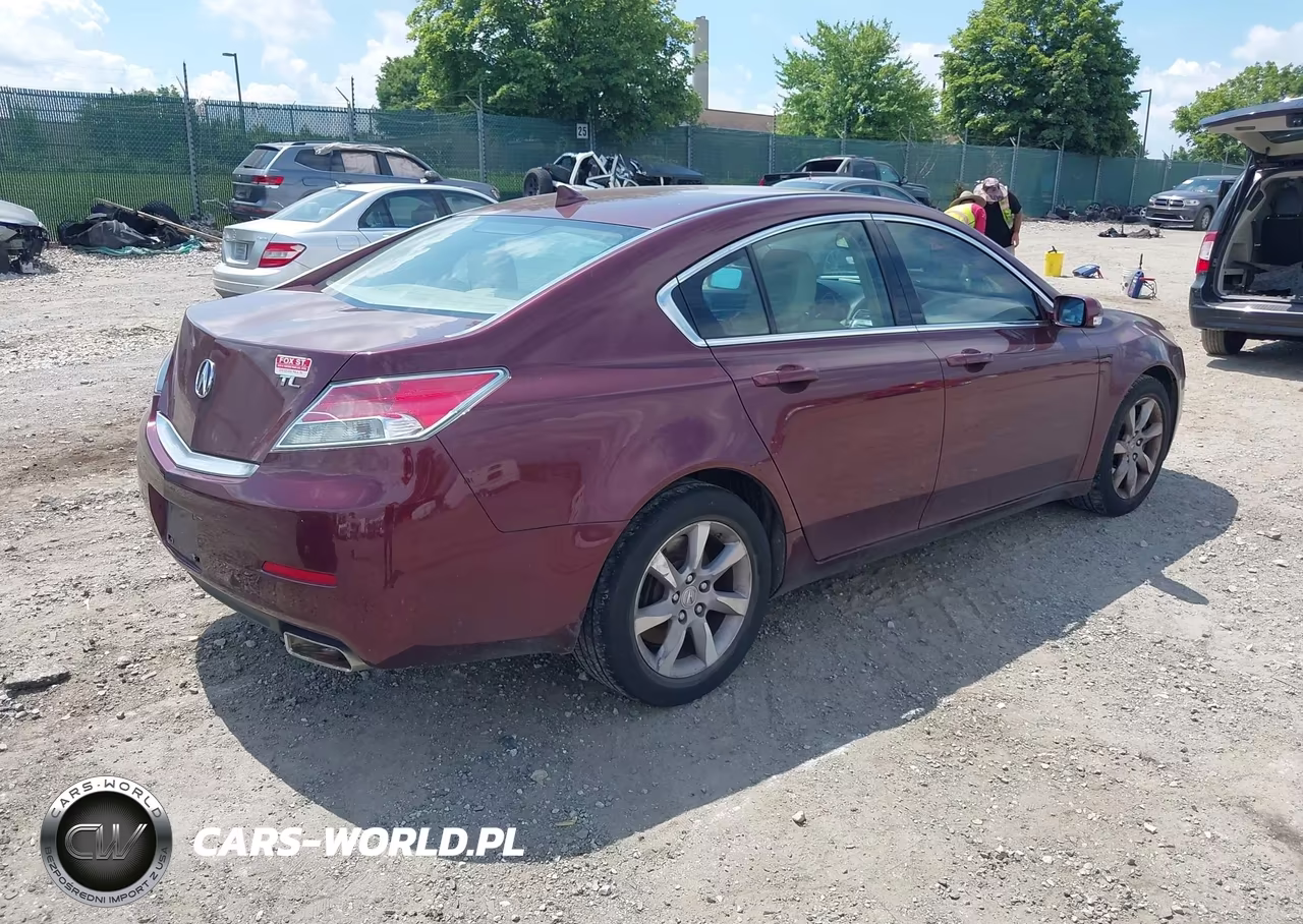 2013 Acura Tl 3.5 VIN:19UUA8F29DA008590 - 4