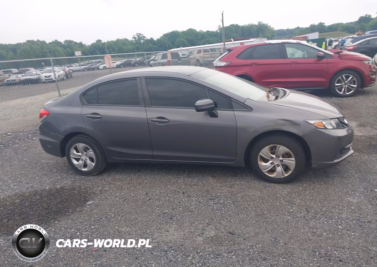 2015 Honda Civic Lx VIN:19XFB2F52FE701402 - 13