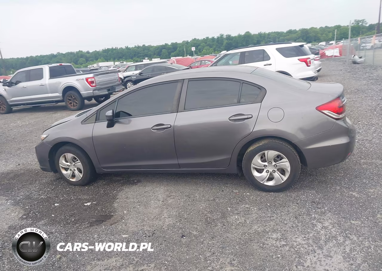 2015 Honda Civic Lx VIN:19XFB2F52FE701402 - 14