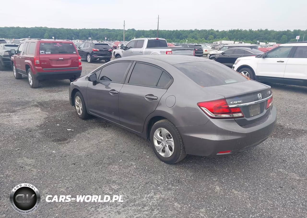2015 Honda Civic Lx VIN:19XFB2F52FE701402 - 3