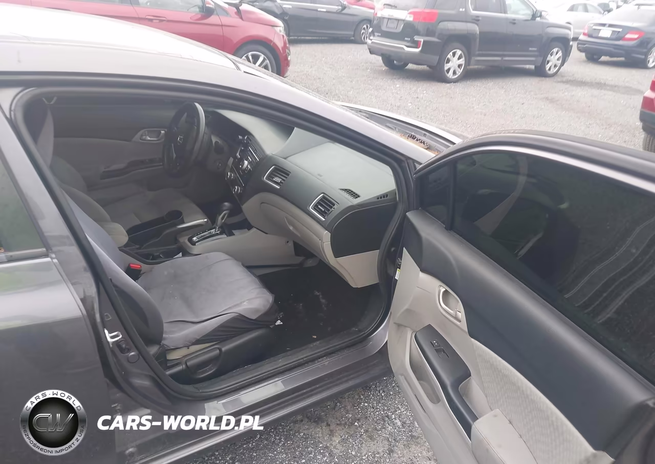 2015 Honda Civic Lx VIN:19XFB2F52FE701402 - 5