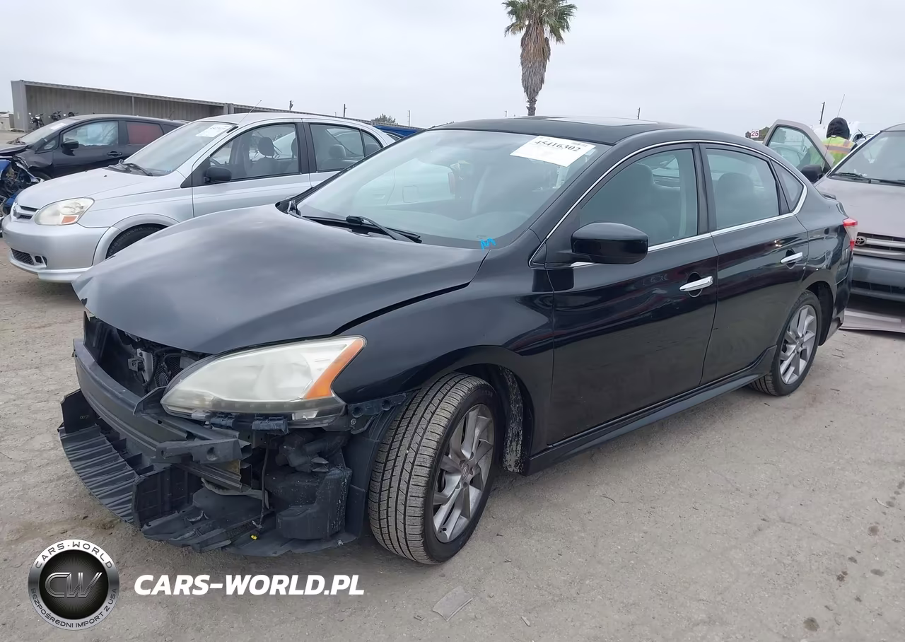 2013 Nissan Sentra Sr VIN:3N1AB7AP0DL736774 - 2
