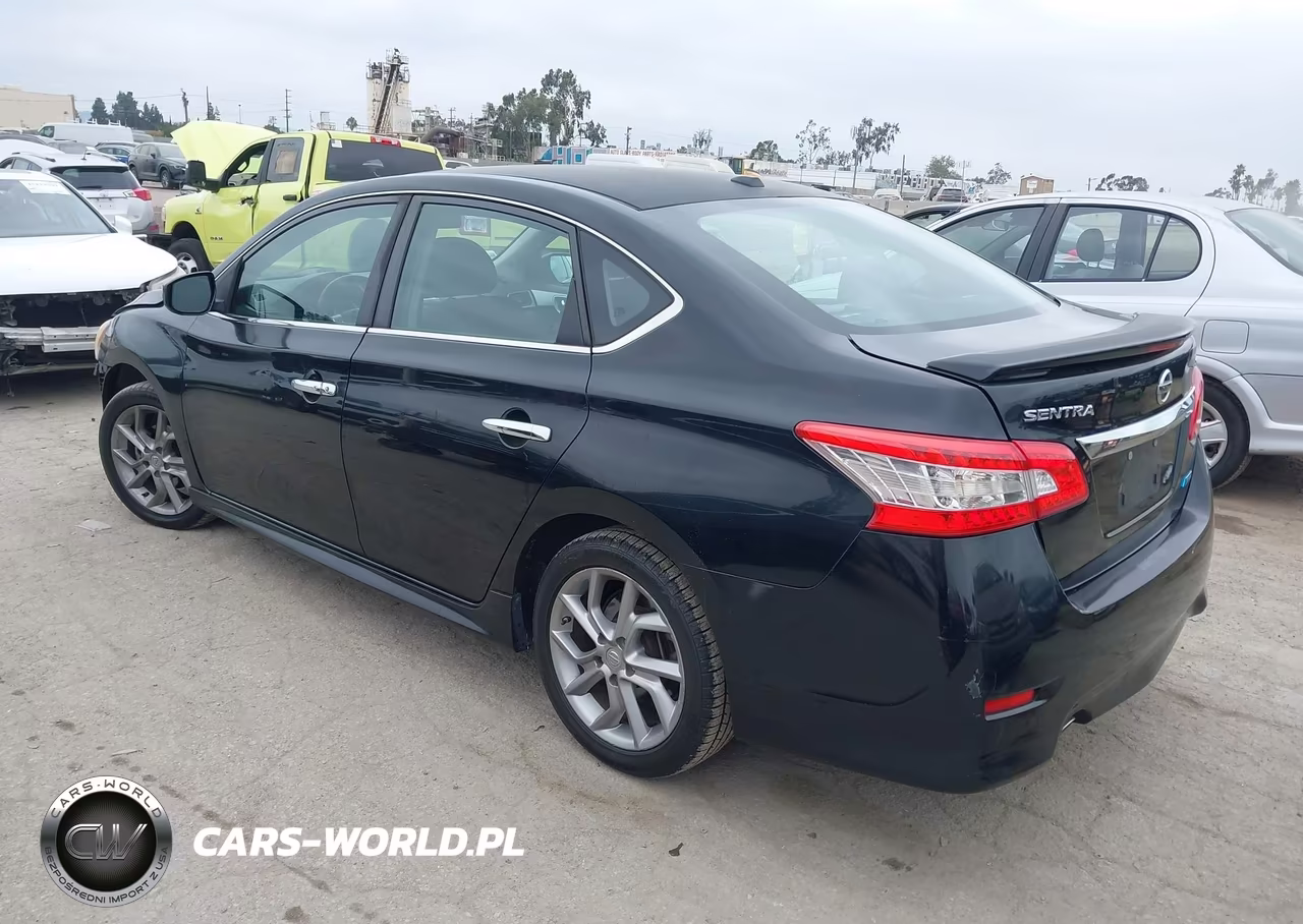 2013 Nissan Sentra Sr VIN:3N1AB7AP0DL736774 - 3