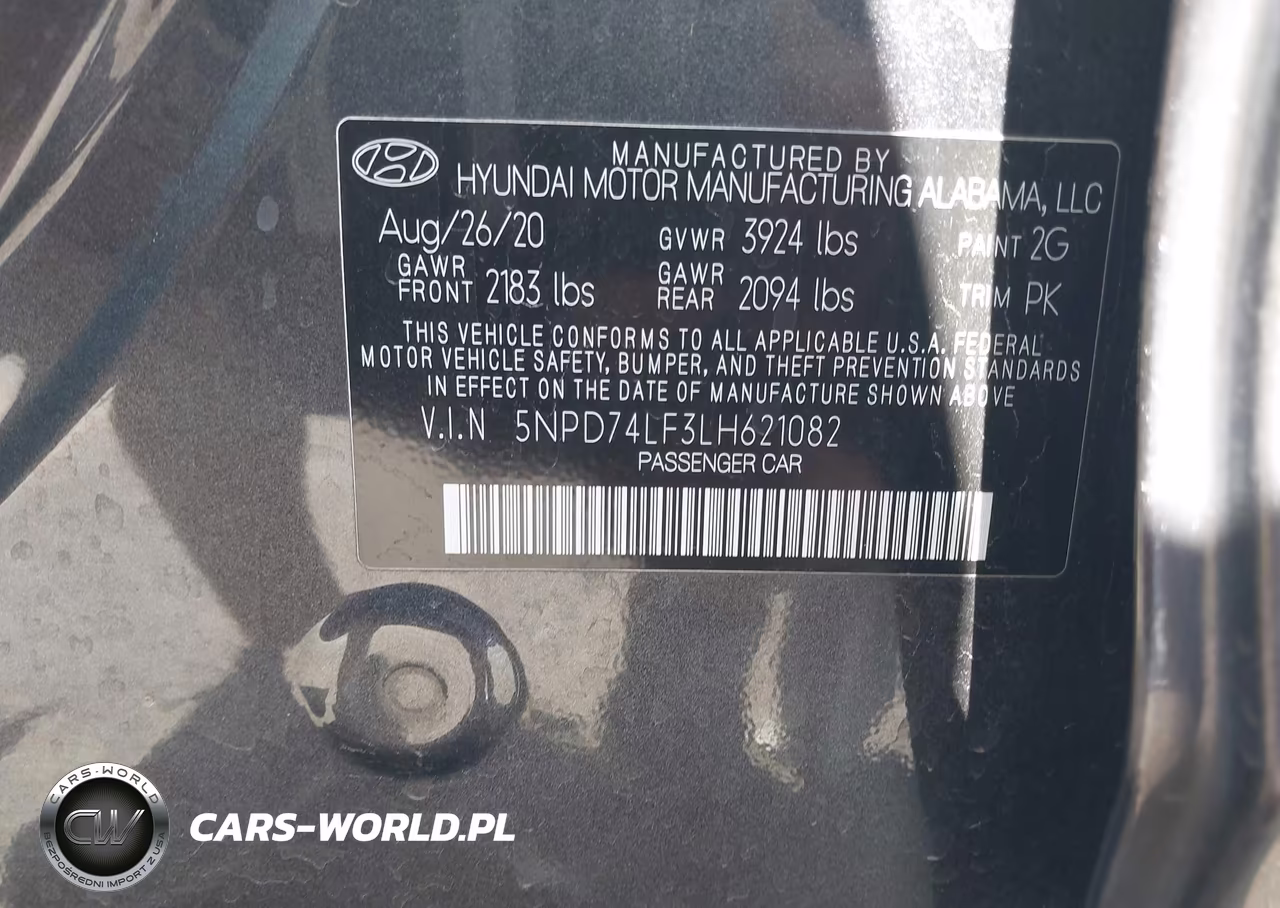 2020 Hyundai Elantra Se VIN:5NPD74LF3LH621082 - 9