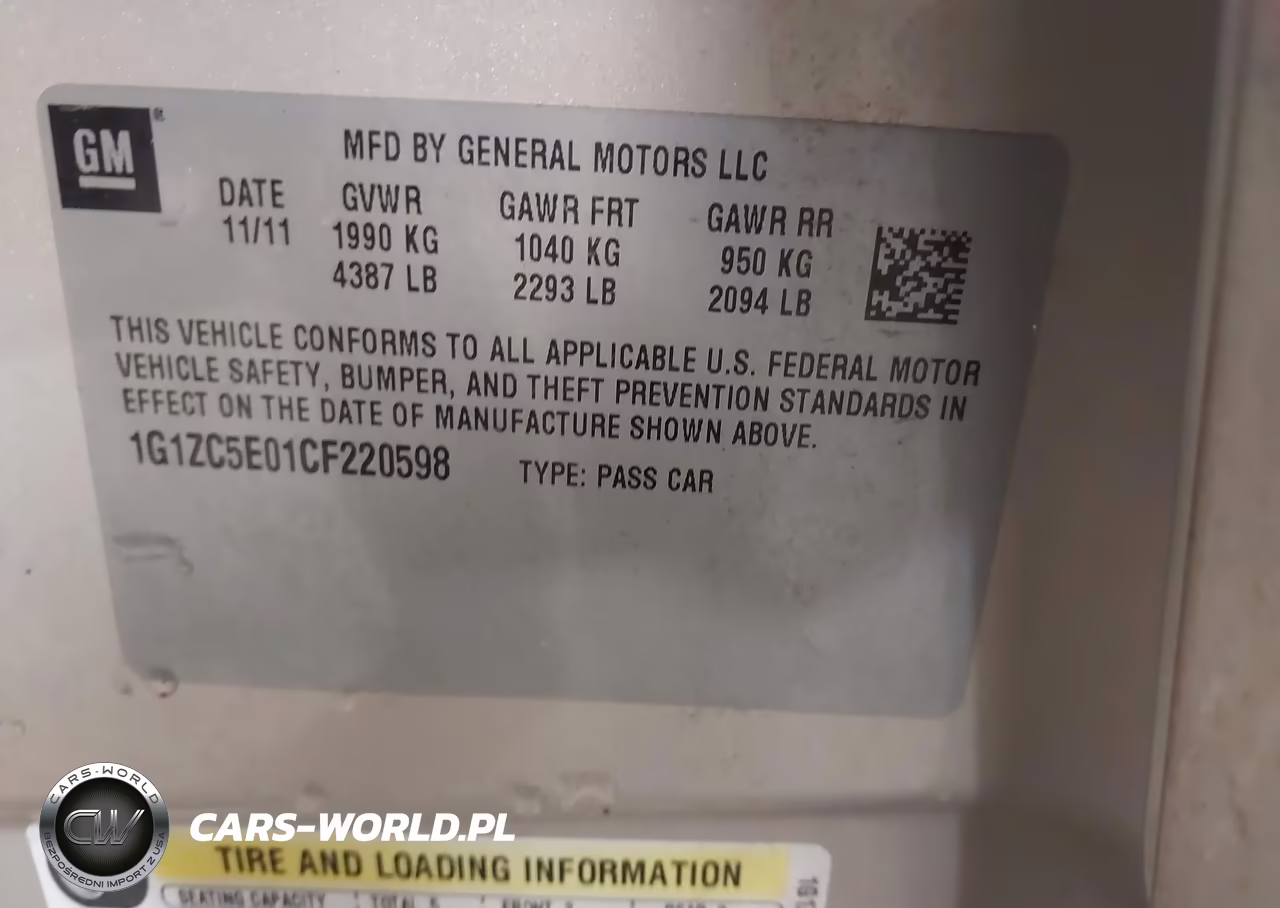 2012 Chevrolet Malibu 1Lt VIN:1G1ZC5E01CF220598 - 9
