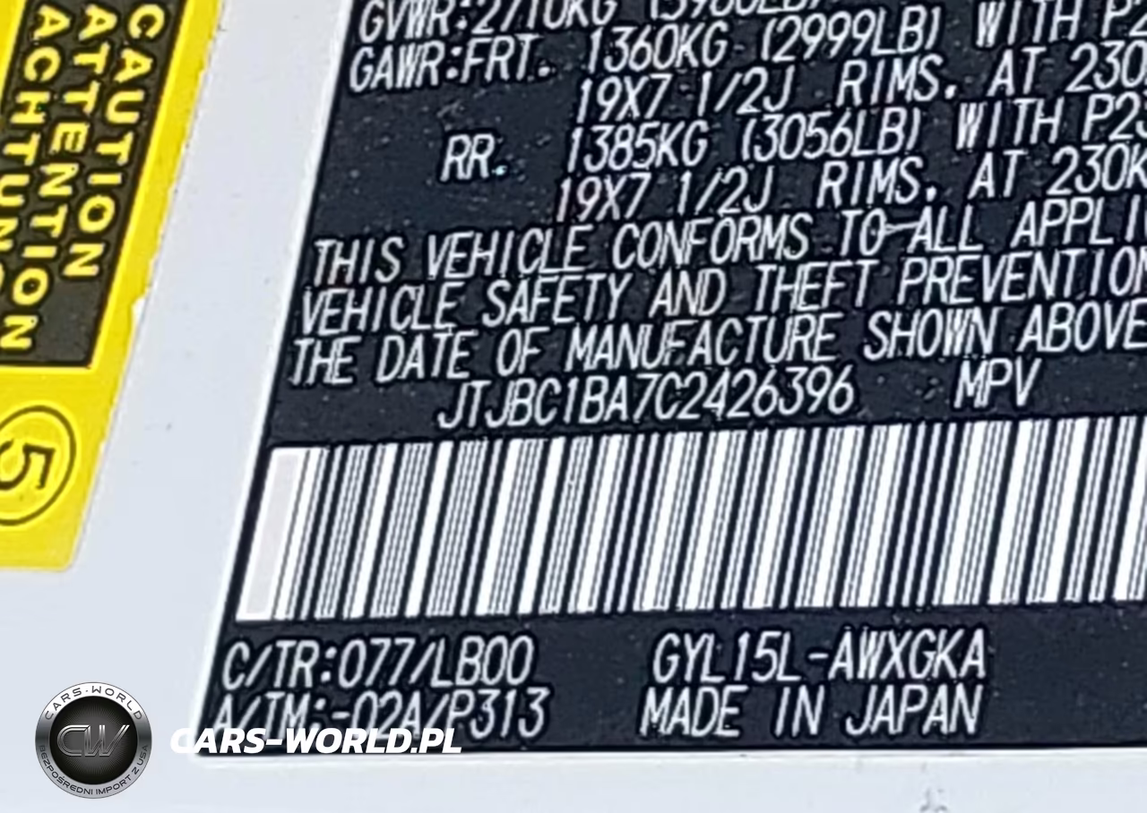 2012 Lexus Rx 450H VIN:JTJBC1BA7C2426396 - 9