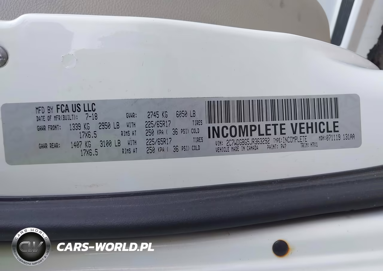 2018 Dodge Grand Caravan Se VIN:2C7WDGBG5JR363292 - 9