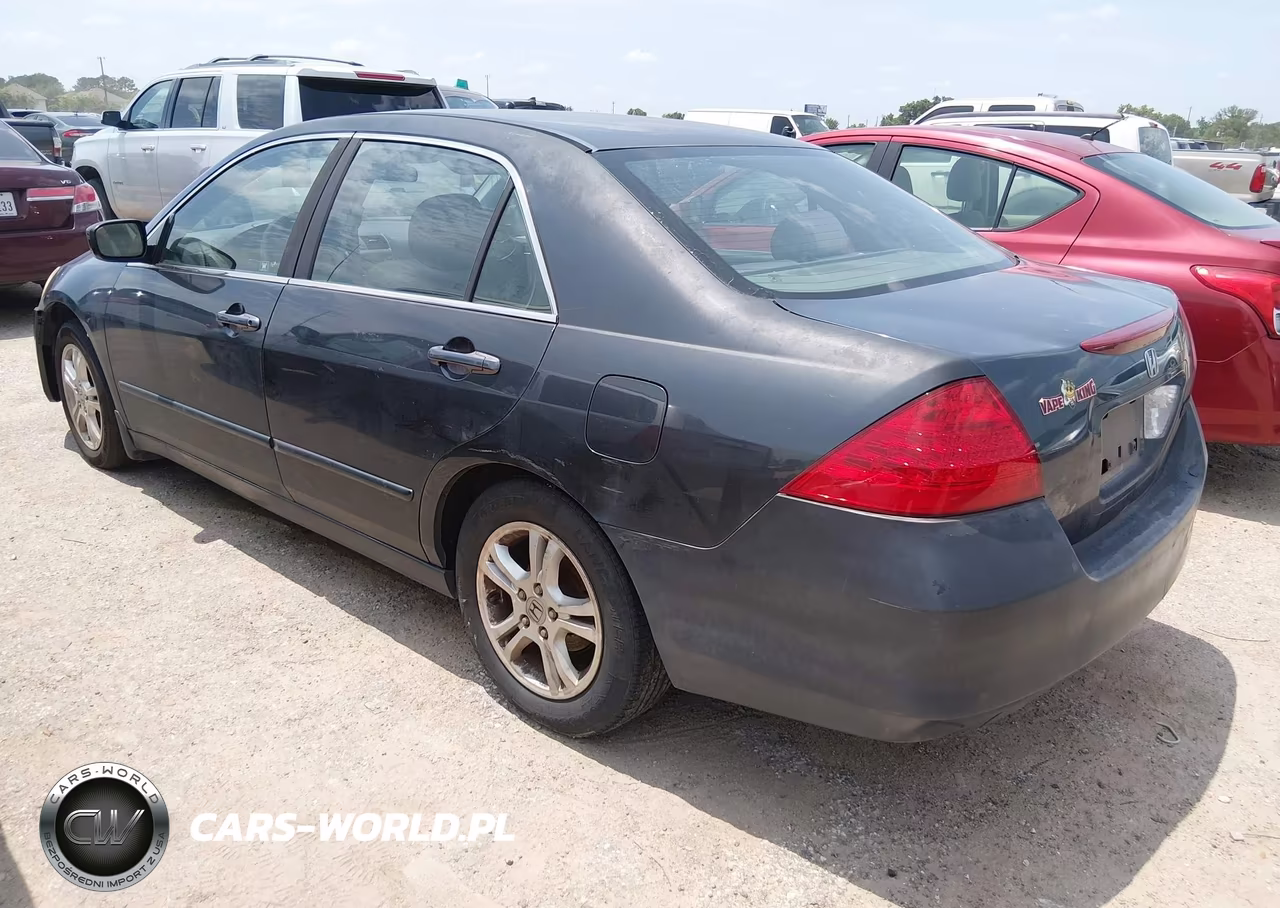 2007 Honda Accord 2.4 Ex VIN:1HGCM56727A135702 - 3