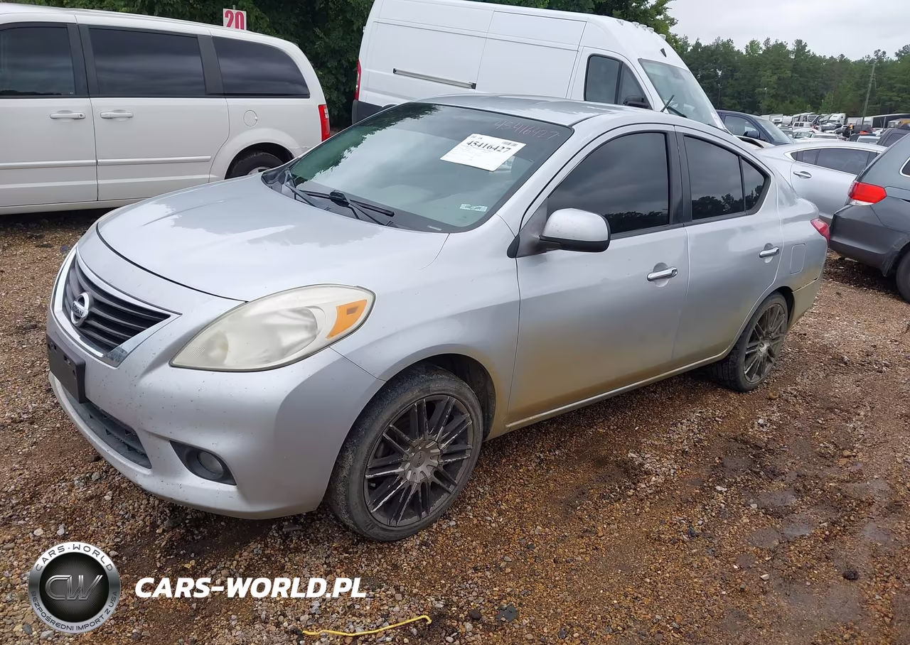 2012 Nissan Versa 1.6 Sl VIN:3N1CN7AP6CL802002 - 2
