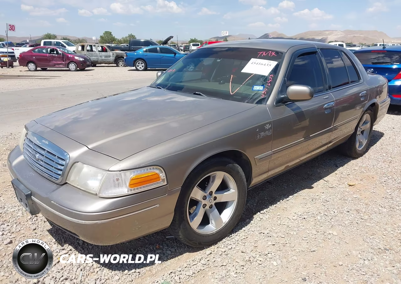 2001 Ford Crown Victoria Lx VIN:2FAFP74W61X115238 - 2