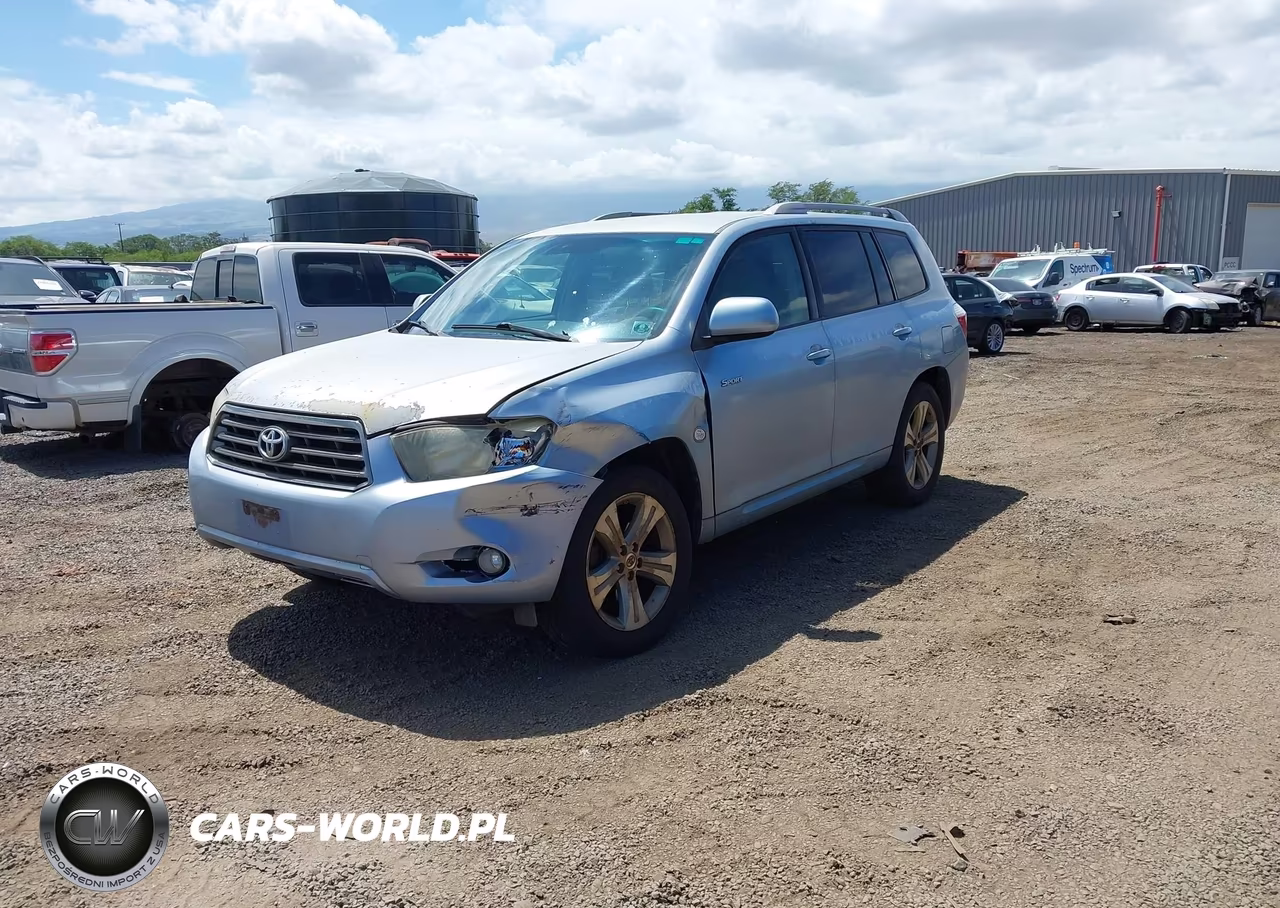 2008 Toyota Highlander Sport VIN:JTEDS43A282024321 - 2