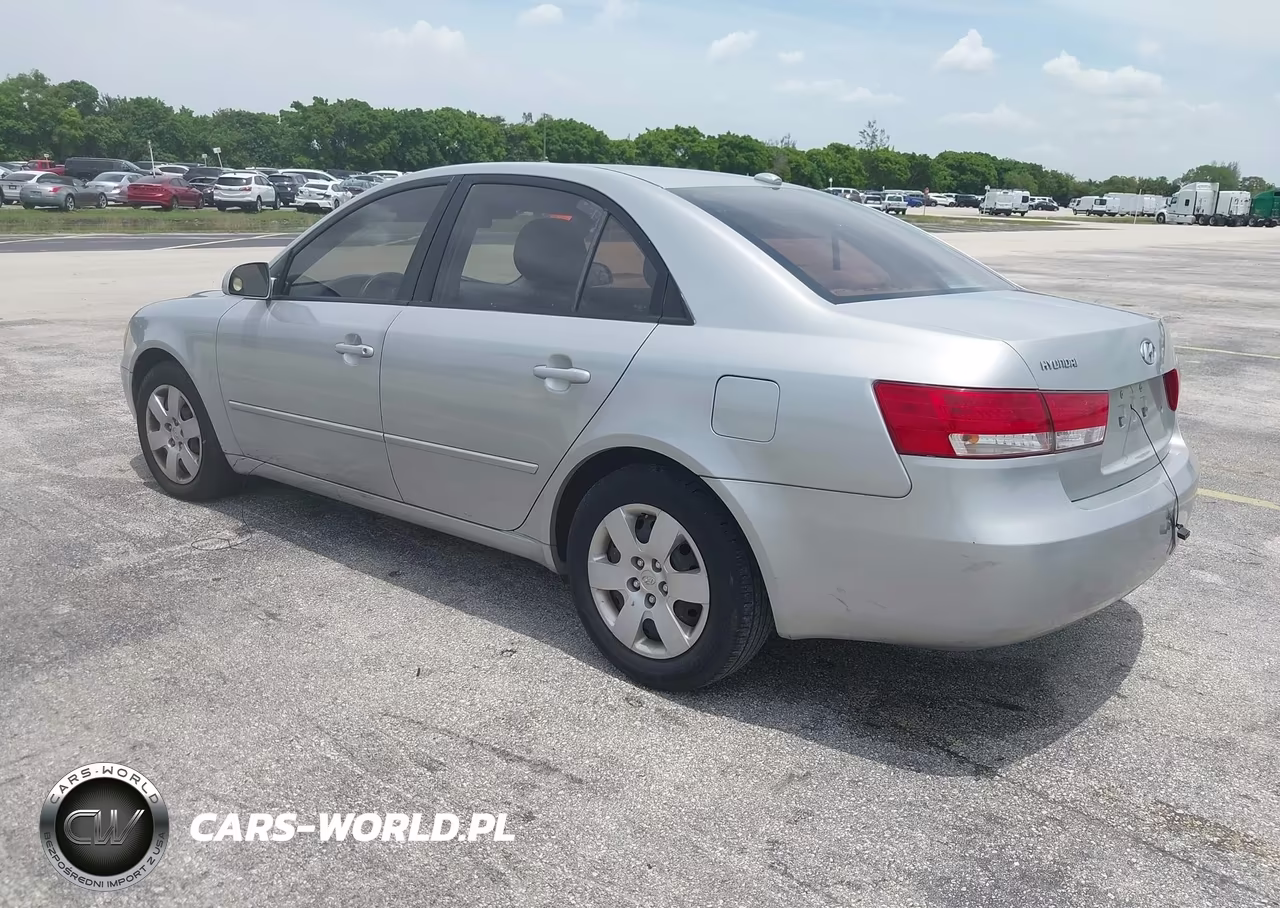 2007 Hyundai Sonata VIN:5NPET46C27H251721 - 3