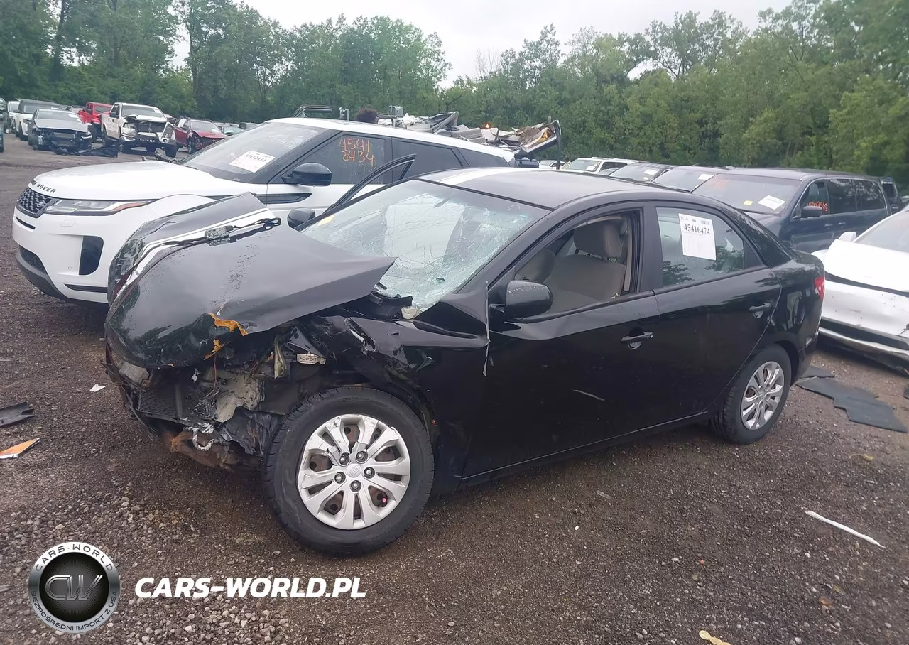 2010 Kia Forte Lx VIN:KNAFT4A20A5170045 - 2