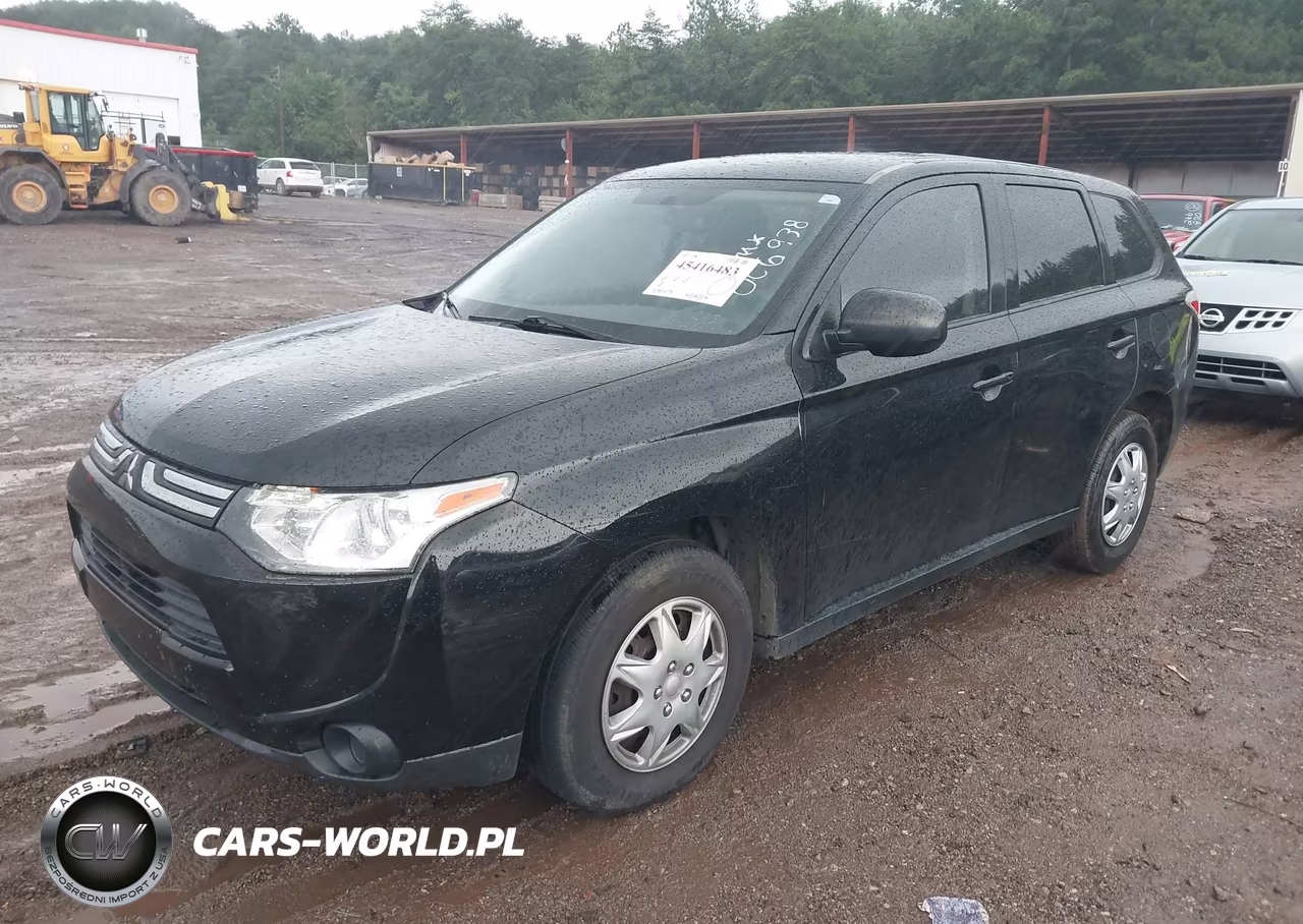 2014 Mitsubishi Outlander Es VIN:JA4AD2A39EZ006938 - 2