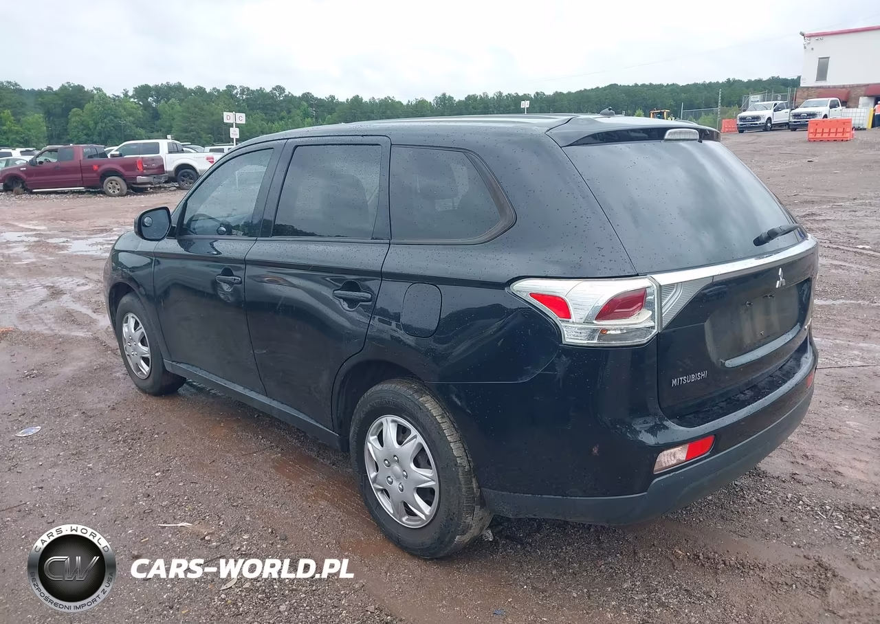 2014 Mitsubishi Outlander Es VIN:JA4AD2A39EZ006938 - 3