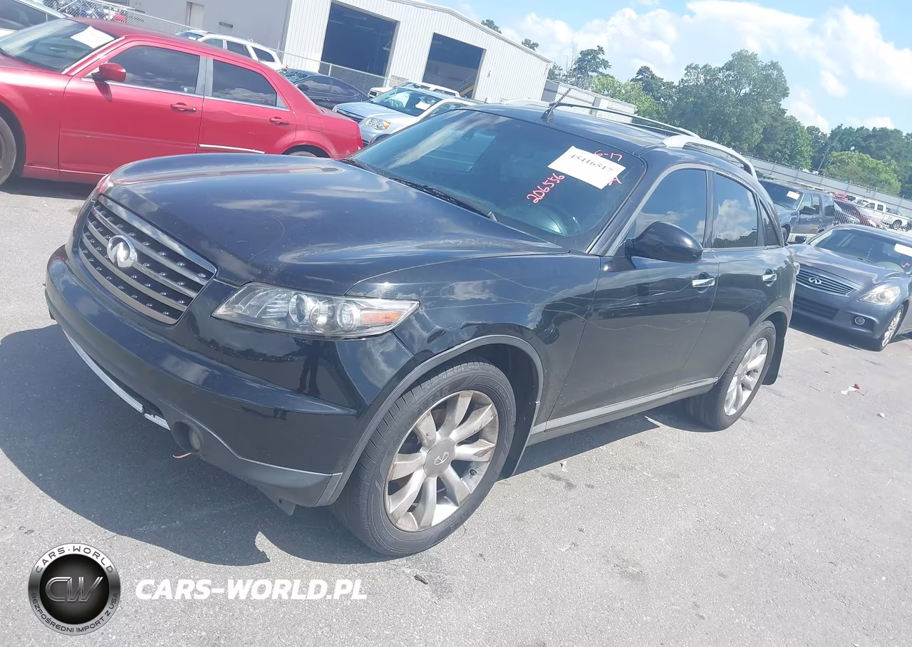 2007 Infiniti Fx35 VIN:JNRAS08W07X206556 - 2