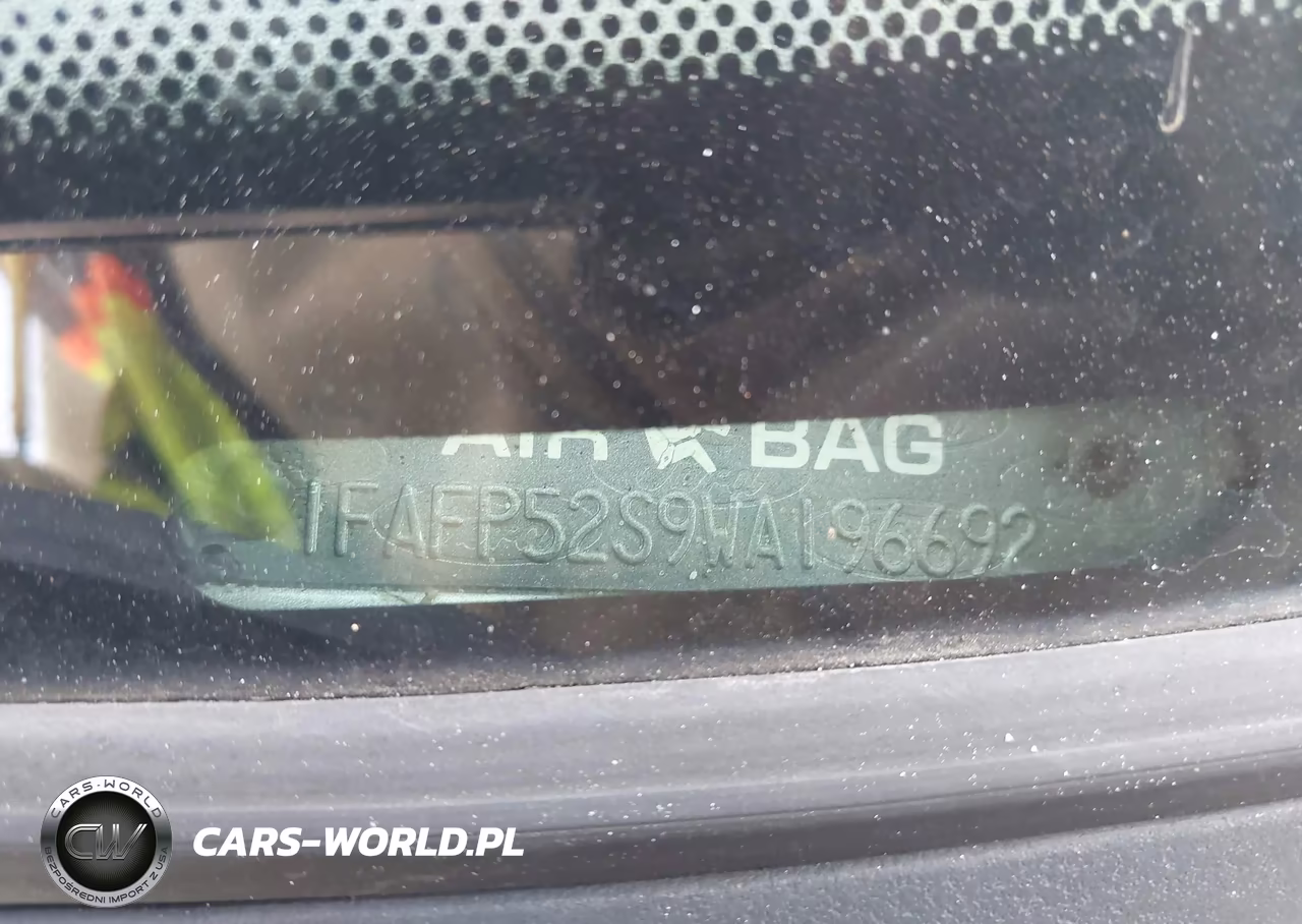 1998 Ford Taurus Lx-Se VIN:1FAFP52S9WA196692 - 12