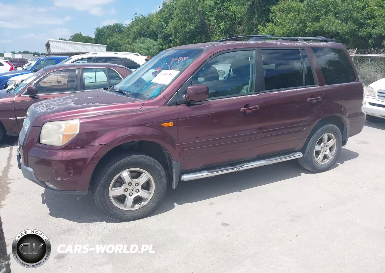 2008 Honda Pilot Ex-L VIN:5FNYF28658B005701 - 2