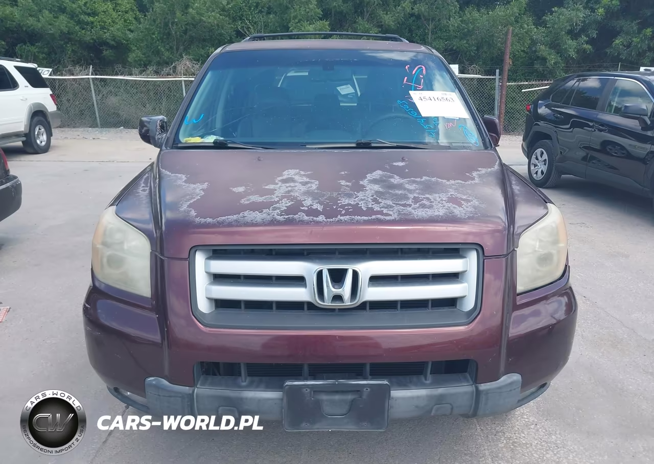 2008 Honda Pilot Ex-L VIN:5FNYF28658B005701 - 6