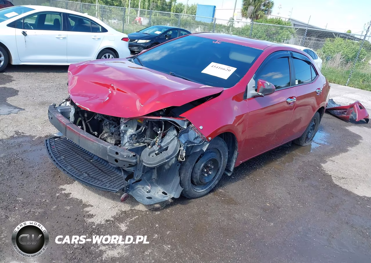 2015 Toyota Corolla L VIN:2T1BURHEXFC319566 - 2