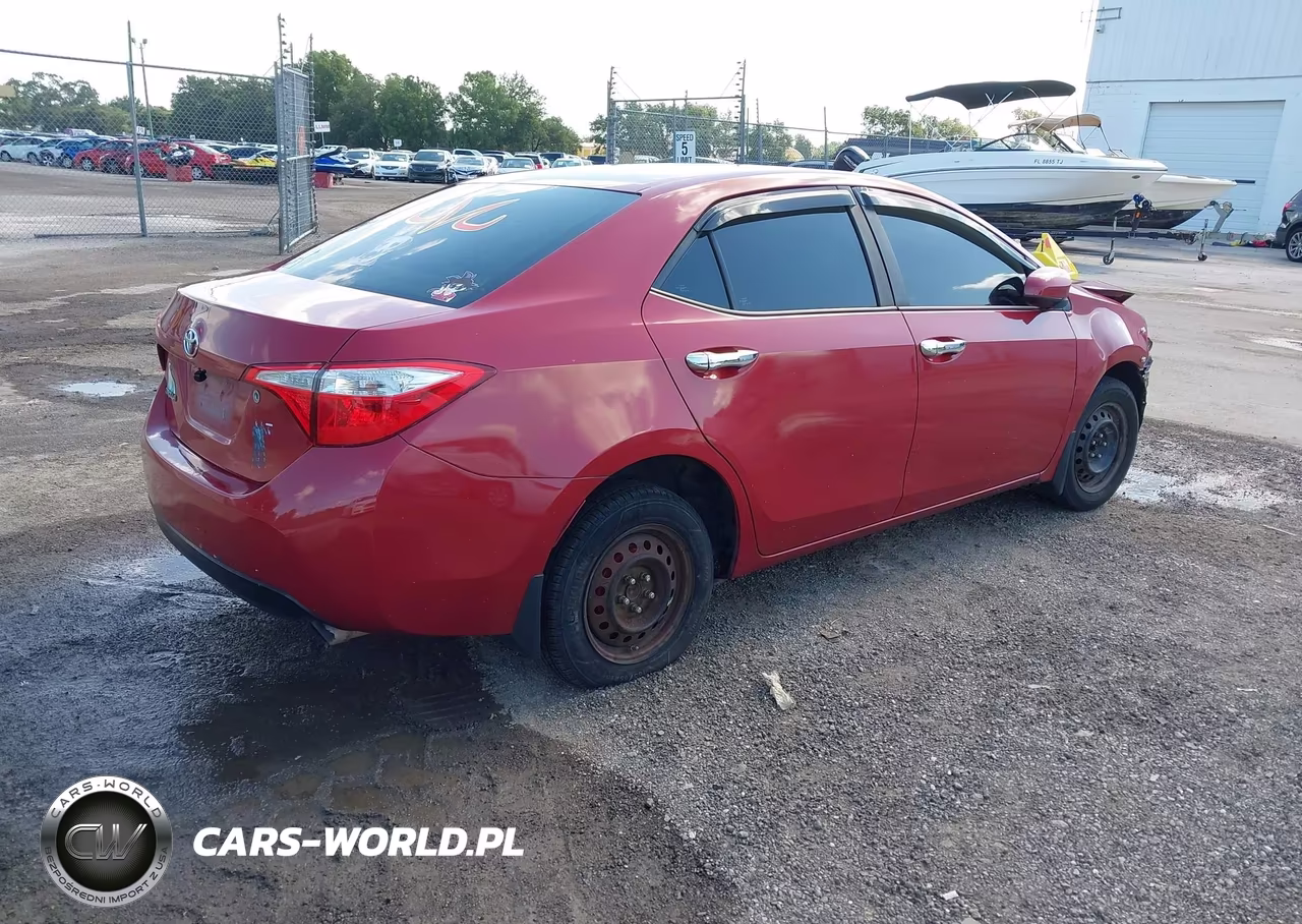 2015 Toyota Corolla L VIN:2T1BURHEXFC319566 - 4