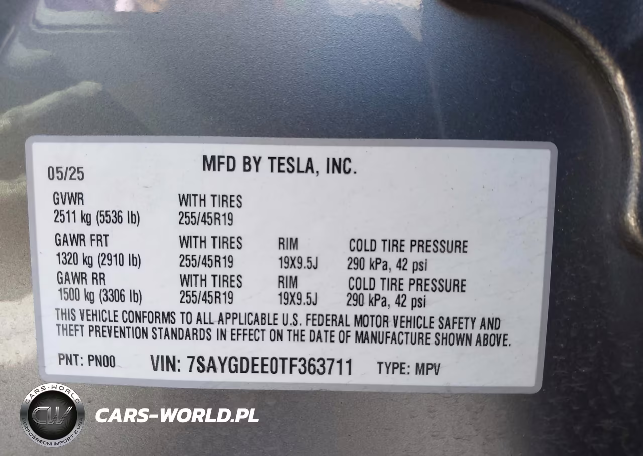 2026 Tesla Model Y All-Wheel Drive-Long Range Launch Series-Premium All-Wheel Drive VIN:7SAYGDEE0TF363711 - 9