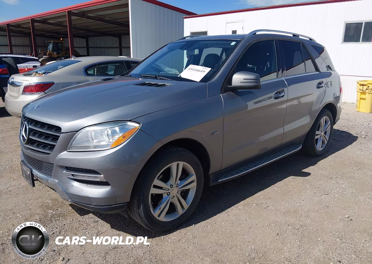 2012 Mercedes-Benz Ml 350 4Matic VIN:4JGDA5HB1CA018003 - 2