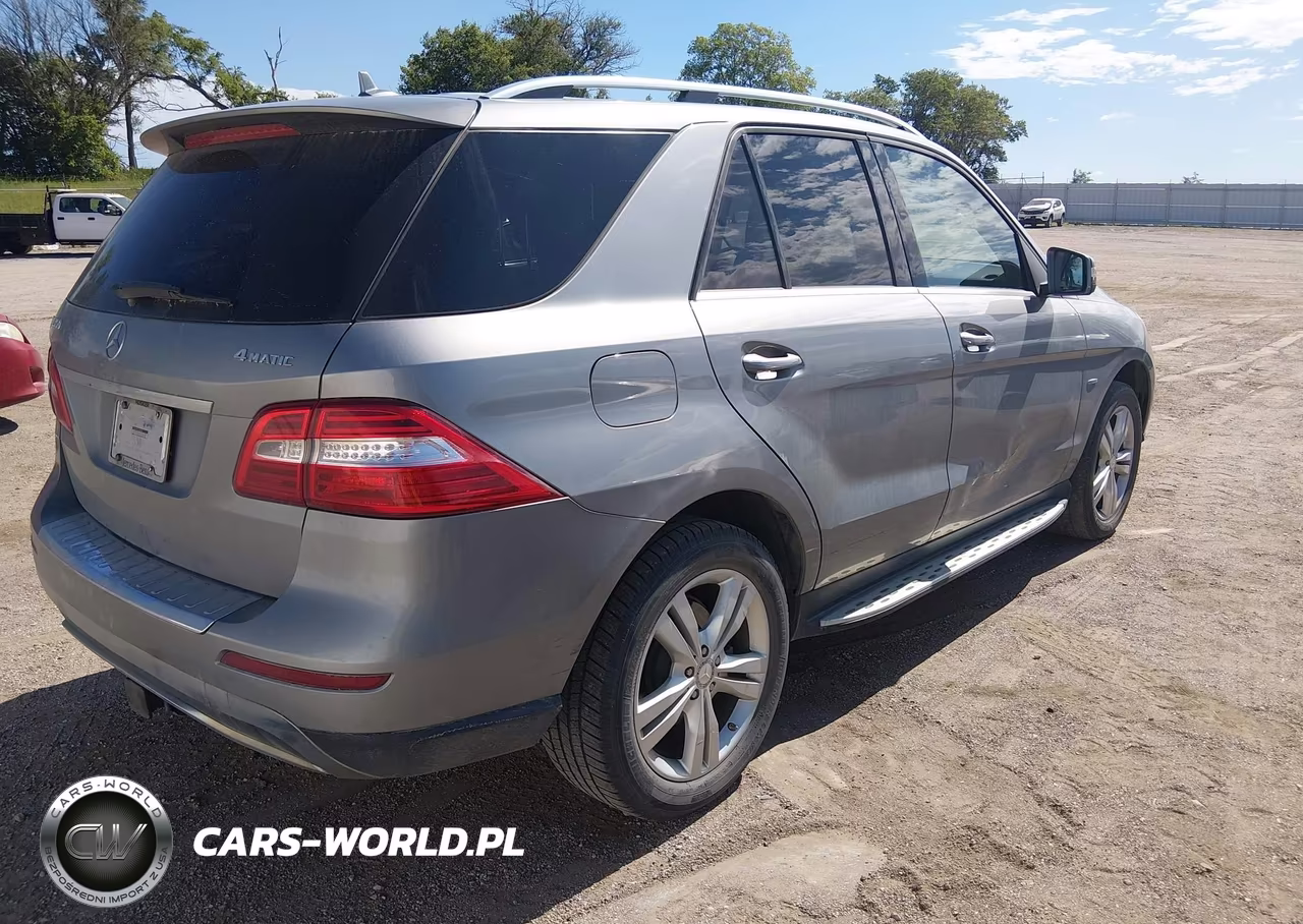 2012 Mercedes-Benz Ml 350 4Matic VIN:4JGDA5HB1CA018003 - 4