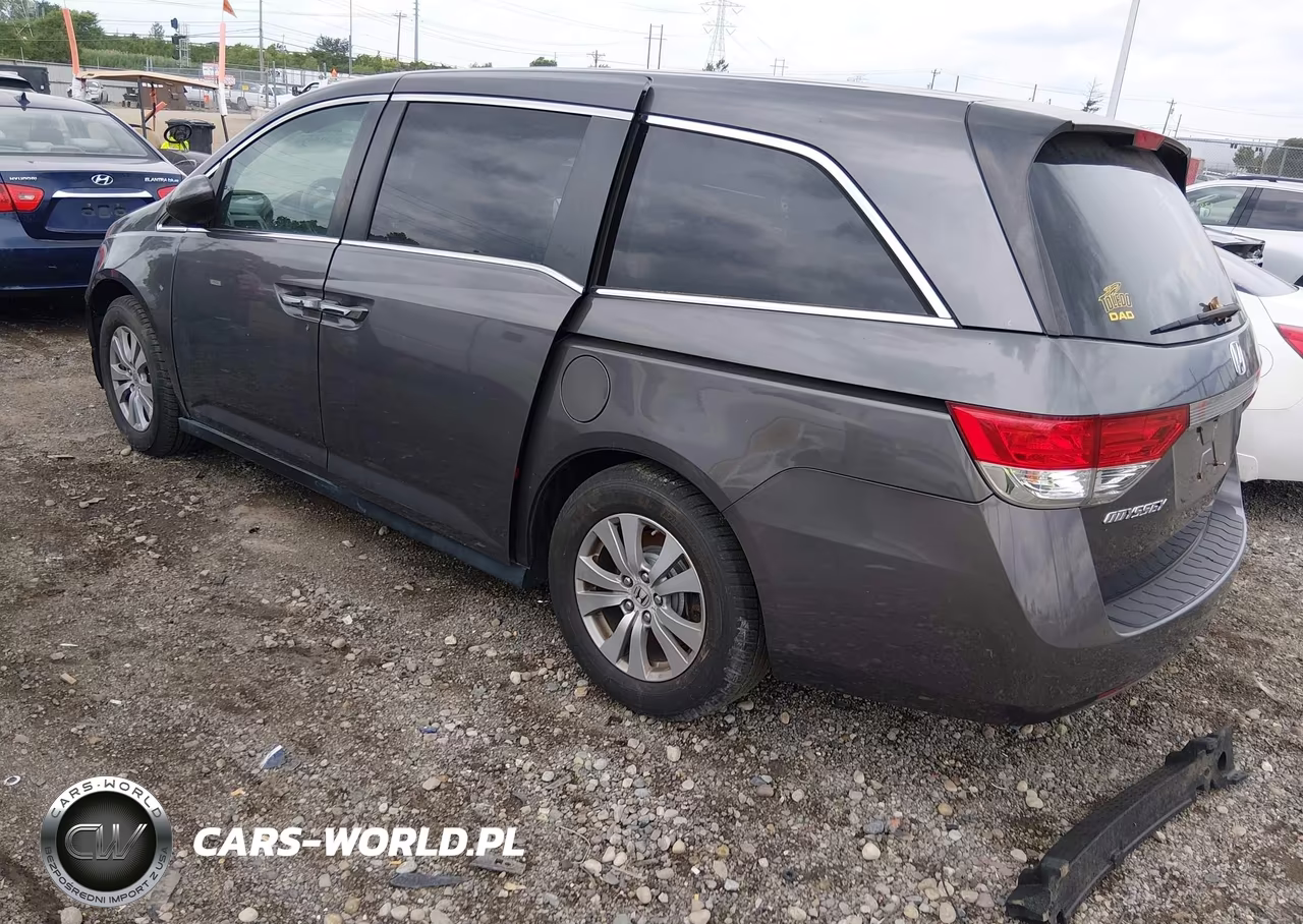 2015 Honda Odyssey Ex VIN:5FNRL5H41FB119320 - 3